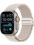 Apple Watch Ultra / Ultra 2 49 mm Uyumlu Örgü Kordon Magnetik D Tokalı Kayış Mıknatıslı Metal Toka 1