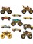 JDW07 Hot Wheels Monster Trucks Bigfoot Trophy Şampiyonları Araba ve Kamyon Çokl 2