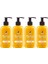 New 25/yellow Amonyaksız Su Bazlı Saç Boyası 250 ml 4 Adet Sarı 1