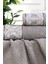 Banyo Havlu Seti 2 Li Grey Set 3