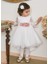 Kız Bebek Tül Çiçekli Elbise 5509 1