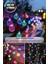 100 Ledli 8 Modlu Solar Kristal Top Rgb Işık Bahçe Aydınlatma Dekorasyon Güneş Enerji 1