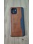 Apple iPhone 13 Promax Silikon Kılıf Kart Detaylı Koyu Kahve 1