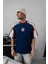 Takım Arma Nakışlı Oversize T-Shirt 2