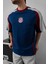 Takım Arma Nakışlı Oversize T-Shirt 4