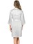 Aria's Closet Beyaz Kısa Saten Bride Sabahlık 1