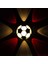 Gün Işığı - Kırmızı Futbol Topu Dekoratif LED Duvar Aplik 3