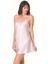 Aria's Closet Pembe Kısa Saten Gecelik 1
