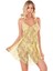 Aria's Closet Sarı Kısa Tül Gecelik 2