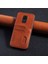 Redmi Note 9 Uyumlu Zebana Kartlıklı Pu Deri Kılıf 1