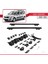 Dacia Logan 2 Mcv (K52) 2007-2012 Arası ile Uyumlu Hook Model Ara Atkı Tavan Barı Siyah 2 Adet 5