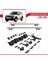 Land Rover Freelander (L314) 1998-2006 Arası ile Uyumlu Hook Model Ara Atkı Tavan Barı Gri 2 Adet 5