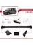 Toyota Sienna 3 (XL30) 2011-2020 Arası ile Uyumlu Fly Model Ara Atkı Tavan Barı Siyah 3 Adet 3