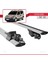 Citroen Nemo 3 (225) 2007-2017 Arası ile Uyumlu Hook Model Ara Atkı Tavan Barı Gri 2 Adet 5