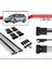Vw Golf Mk6 Wagon 2010-2014 Arası ile Uyumlu Fly Model Ara Atkı Tavan Barı Gri 2 Adet 5