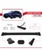 Subaru Crosstrek 2024 ve Sonrası ile Uyumlu Fly Model Ara Atkı Tavan Barı Siyah 2 Adet 4