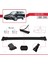 Volvo V70 1998-2000 Arası ile Uyumlu Fly Model Ara Atkı Tavan Barı Siyah 2 Adet 4