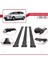 Hyundai Elantra Touring (Fd) 2009-2012 Arası ile Uyumlu Fly Model Ara Atkı Tavan Barı Siyah 3 Adet 4