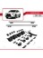 Lexus Rx 4 (AL20) 2016-2022 Arası ile Uyumlu Hook Model Ara Atkı Tavan Barı Gri 2 Adet 5