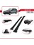 Volvo V40 1999-2004 Arası ile Uyumlu Fly Model Ara Atkı Tavan Barı Siyah 2 Adet 3