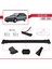 Volvo V40 1999-2004 Arası ile Uyumlu Fly Model Ara Atkı Tavan Barı Siyah 2 Adet 4