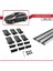 Peugeot 308 (T7) Sw 2008-2013 Arası ile Uyumlu Fly Model Ara Atkı Tavan Barı Gri 3 Adet 5