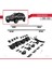 Dacia Duster (Hs) Pre-Facelift 2010-2013 Arası ile Uyumlu Hook Model Ara Atkı Tavan Barı Gri 2 Adet 5