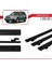 Subaru Forester 3 (Sh) 2008-2013 Arası ile Uyumlu Basıc Model Ara Atkı Tavan Barı Siyah 3 Adet 3