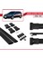 Honda Accord Tourer 2008-2012 Arası ile Uyumlu Fly Model Ara Atkı Tavan Barı Siyah 2 Adet 5