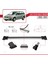 Fiat Stilo Multi Wagon 2003-2007 Arası ile Uyumlu Fly Model Ara Atkı Tavan Barı Gri 2 Adet 4