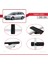 Subaru Legacy 3 (Be) 2000-2004 Arası ile Uyumlu Basıc Model Ara Atkı Tavan Barı Siyah 3 Adet 4
