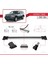 Chevrolet Tahoe 3 2007-2014 Arası ile Uyumlu Fly Model Ara Atkı Tavan Barı Gri 2 Adet 4