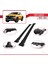 Ford Ranger (P703) 2022-2024 Arası ile Uyumlu Fly Model Ara Atkı Tavan Barı Siyah 2 Adet 3