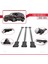 Ford Explorer 6 2020-2024 Arası ile Uyumlu Fly Model Ara Atkı Tavan Barı Gri 3 Adet 4
