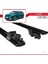 Kia Niro (De) 2017-2022 Arası ile Uyumlu Hook Model Ara Atkı Tavan Barı Siyah 2 Adet 4