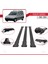 Peugeot Partner Pre-Facelift 1996-2003 Arası ile Uyumlu Fly Model Ara Atkı Tavan Barı Siyah 3 Adet 4