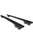 Dacia Dokker (K67) 2012-2024 Arası ile Uyumlu Hook Model Ara Atkı Tavan Barı Siyah 2 Adet 1