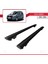 Dacia Dokker (K67) 2012-2024 Arası ile Uyumlu Hook Model Ara Atkı Tavan Barı Siyah 2 Adet 4