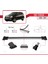 Gmc Terrain 2010-2017 Arası ile Uyumlu Fly Model Ara Atkı Tavan Barı Gri 3 Adet 3
