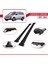 Chevrolet Venture 1997-2004 Arası ile Uyumlu Fly Model Ara Atkı Tavan Barı Siyah 2 Adet 3