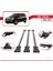 Gmc Terrain 2010-2017 Arası ile Uyumlu Fly Model Ara Atkı Tavan Barı Gri 3 Adet 4