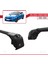 Opel Astra L Sports Tourer 2021-2024 Arası ile Uyumlu Ace-2 Model Ara Atkı Tavan Barı Siyah 2 Adet 3