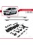Ssangyong Rodius 2 2013-2018 Arası ile Uyumlu Hook Model Ara Atkı Tavan Barı Gri 2 Adet 5