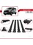 Renault Trafic 3 (X82) 2015 ve Sonrası ile Uyumlu Fly Model Ara Atkı Tavan Barı Siyah 4 Adet 4