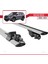 Nissan Rogue 2020-2022 Arası ile Uyumlu Hook Model Ara Atkı Tavan Barı Gri 2 Adet 5