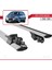 Opel Astra H (A04) Sw 2004-2010 Arası ile Uyumlu Hook Model Ara Atkı Tavan Barı Gri 2 Adet 5