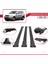 Ssangyong Rexton (Y250) 2006-2012 Arası ile Uyumlu Fly Model Ara Atkı Tavan Barı Siyah 3 Adet 4