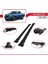 Mitsubishi L200 V 2015-2023 Arası ile Uyumlu Fly Model Ara Atkı Tavan Barı Siyah 2 Adet 4