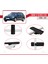 Bmw 3 Series E91 Touring 2006-2011 Arası ile Uyumlu Basıc Model Ara Atkı Tavan Barı Siyah 3 Adet 4