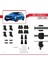 Opel Astra L (C02) 2022 ve Sonrası ile Uyumlu Ace-4 Ara Atkı Tavan Barı Gri 2 Adet 5
